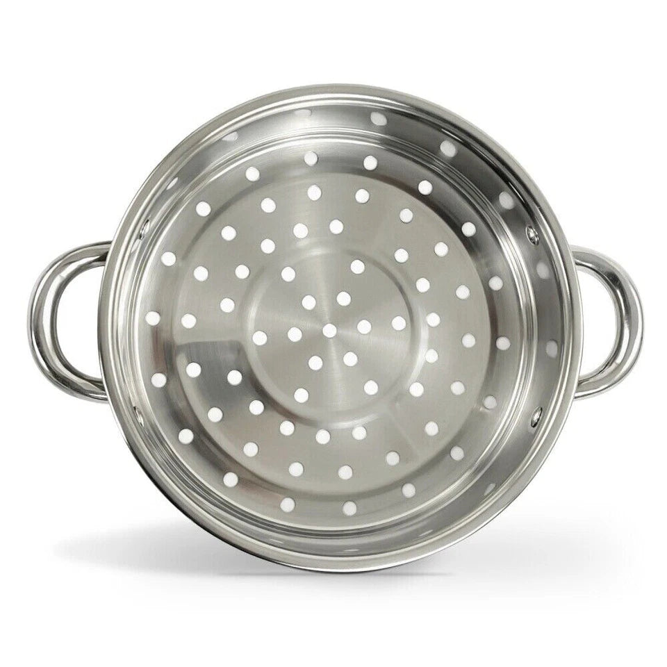 28cm Stainless Steel 3/5-Tier Steamer Pot